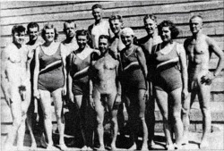 notashamedtobemen:  1937 swim team