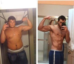 Mark, before and after. He did amazing! 💪💪