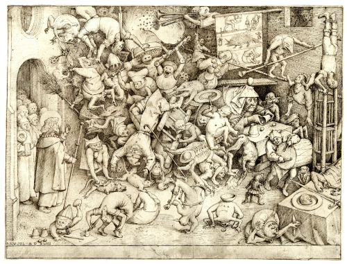 Pieter Bruegel the Elder (1525-1569), ‘Fall of the magician Hermogenes’, 1564Source: htt