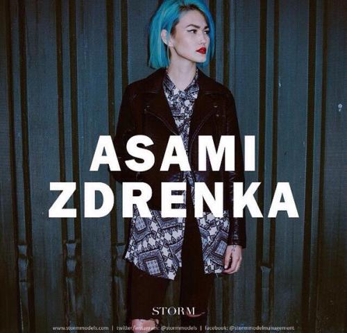 @stormmodels: Excited about our signing @asamizdrenka -we hear she&rsquo;s got something out later t
