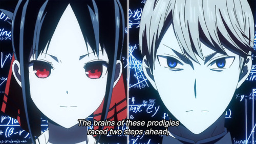 Kaguya-Sama: Love is WarStreaming on Crunchyroll.Female Lead and Male Lead are both members of the s