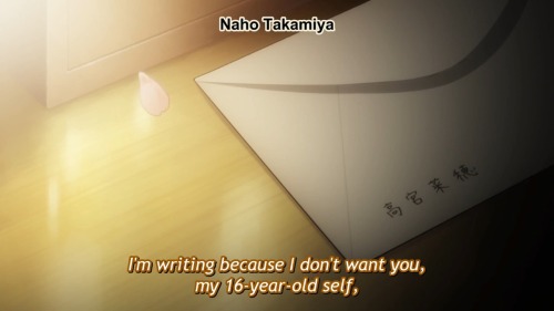 『Orange 』 Never forget that there&rsquo;s always more in store for you than your current life se