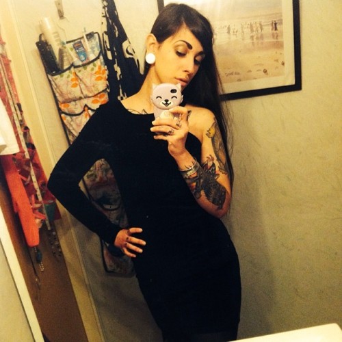xyrophobia:  Showing off my new years eve dress! ~~ 