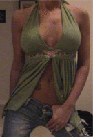 A good bimbo had plenty of sexy tops.