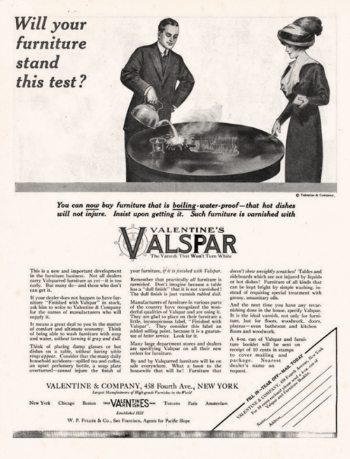 Valspar, 1914