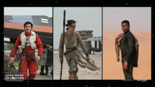 alwaysstarwars:  CONFIRMED that this is our new trio!!!  I already love them.