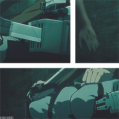 kakurei:  “Huh..? Why? I’d thought I had given up. Why am I standing? Why am