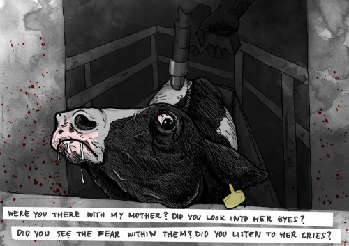 veganmisanthrope:Poem by Mary Lynn. Illustrated by veganmisanthrope.Most powerful thing I&rsquo;