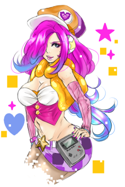 Steffydoodles:  Not My Normal Style But They Announced Arcade Miss Fortune Today!