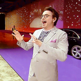 van-dyne:Robert Downey Jr being the most adorable precious radiant ray of sunshine at Avengers: Infi