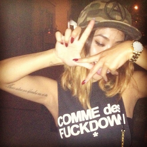 fashionpassionates:  Get the top here: COMME DES FUCKDOWN VEST 