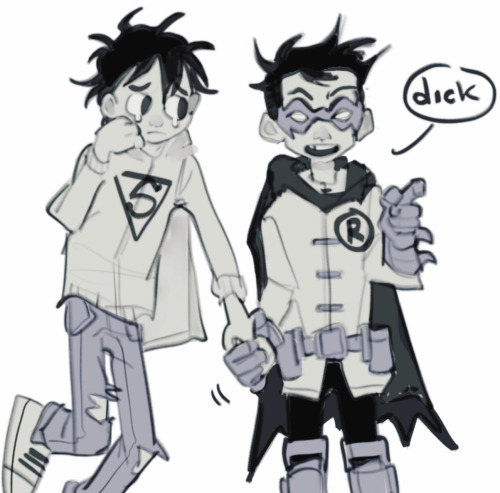 Almost All The Damijon Fan Art I Drew From The Last Few Days And Crossover With The Umbrella Academy
