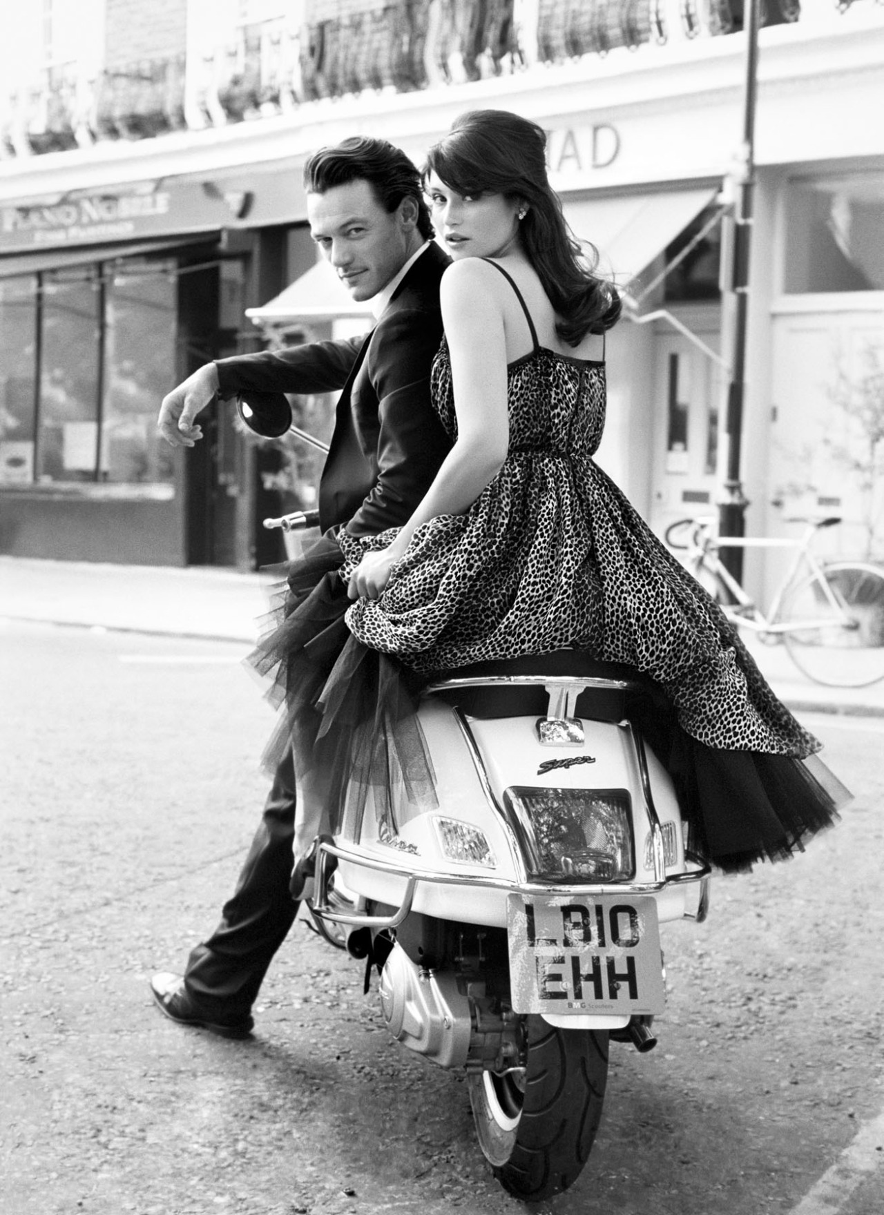 localshop:  Luke Evans &amp; Gemma Arterton Photographed by Robert Erdmann,