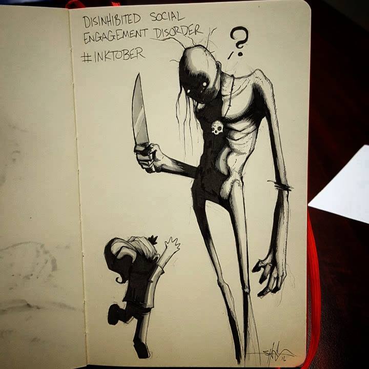Representación de Trastornos y Síndromes Mentales en Ilustraciones.