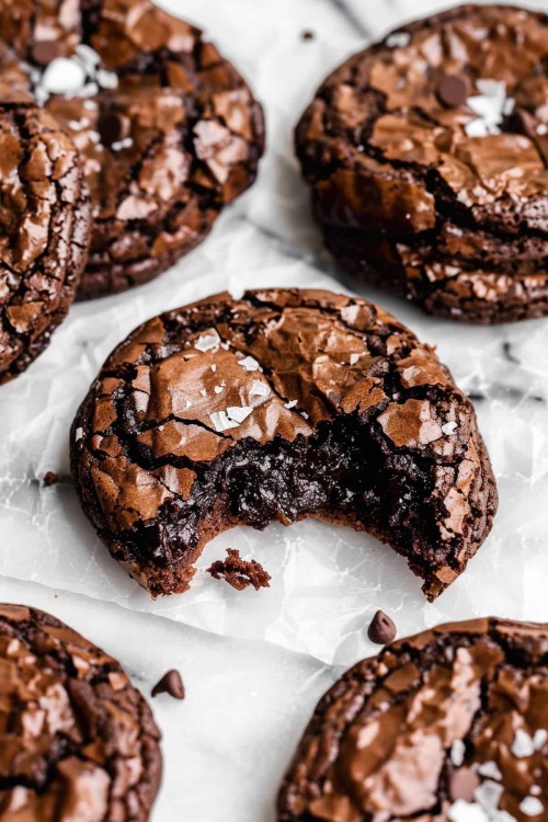 The BEST Fudgy Chewy Brookies