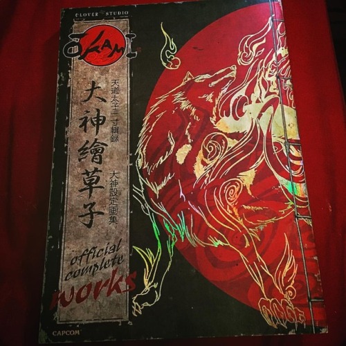 bluemanbrad:Another one for the collection. #okami #videogameart (at Villas at Bailey Ranch Luxury