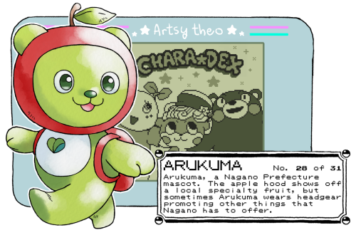 CharaDex day 28: Arukuma!