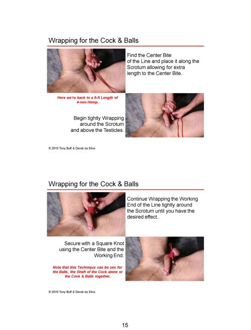 toydaner:  ashleyryder:  mrkristoferweston:  More good rope work ideas.   This is great for anyone into Cbt  好专业！