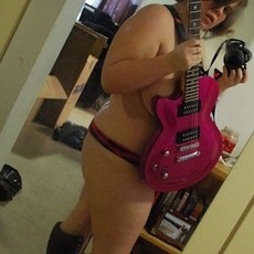 Porn photo curvygeekgasm85:  My guitar and i very first