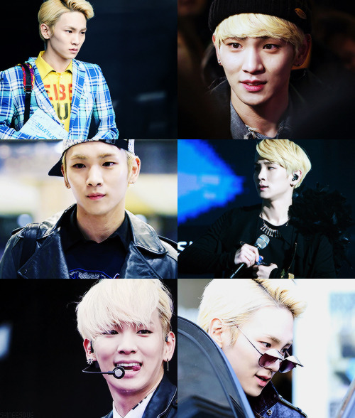 shineesque:  best of shinee 2013   ↳ kibum - blonde era  