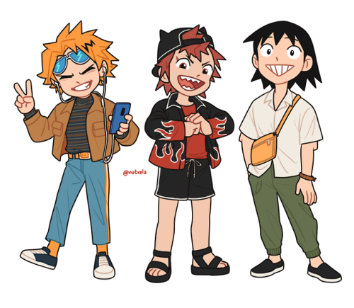 ✨ Trendy boys of 1-A ✨Note: I know that Shinso isn’t a 1A boy lmao just don’t