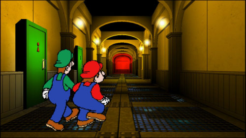 Gee, Sure Was Nice Of The Princess To Invite Us Over For The Mutual Killing Game, Ey Luigi?