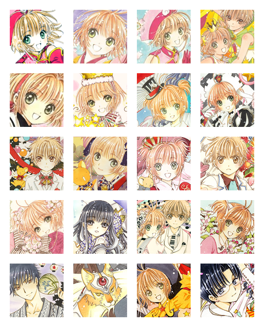 rispen-hortensie: All sixty Cardcaptor Sakura illustrations released from May 2007