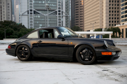 automotivated:  Porsche, 964, Carrera 2, Central, Hong Kong (by Daryl Chapman’s - Automotive Photography) 