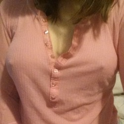 nympho-nerd:  My nipples just wanna be free