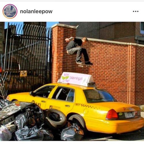 #tbt that time that #Goat @nolanleepow kick flipped my cab back in the day. #crownvic #cab (at L.E.S