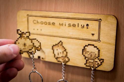 retrogamingblog2: Starter Pokemon Key Holders made by ChocoboSquare