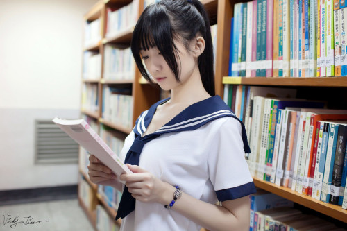 aurorae: August 23, 2014 甜甜制服寫真 (by Vicky0932999073)