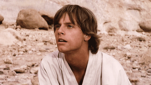 tato0ine-luke:Every Luke Skywalker scene in the Star Wars Saga 4 of ???“I think he’s searching for h