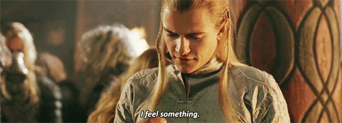 bowtiesandbatman:  omnicat:  genalovestoons:   kungphooey:   my headcanon here is that legolas is just BARELY visibly holding it together since canon tells us that mirkwood elves like to party and are fully capable of passing out from drunk so legolas