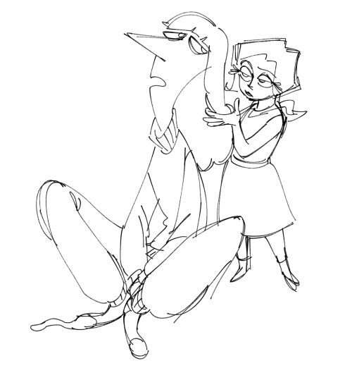 The Oldies Helping Out The New Employees + A Few Bonus Doodles