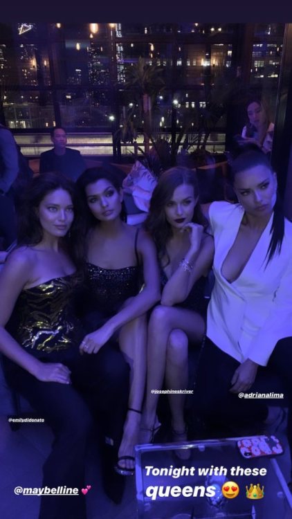Josephine, Emily, Livia & Adriana via Livia’s Instagram story.