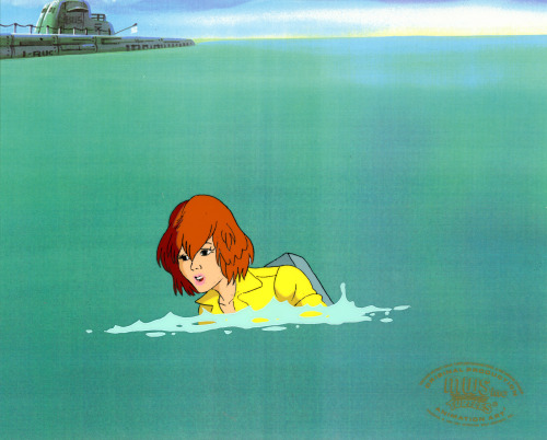 Well, it is still April, so I guess posting cels of April O’Neil is somewhat fitting. A decent-sized