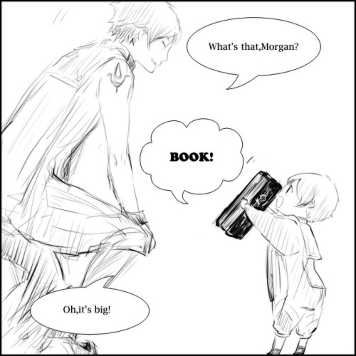 koshinagi00x: Daddy Chrom and Morgan
