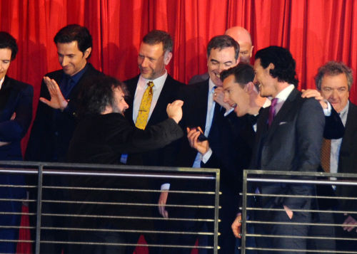 deareje: high res. Hobbit DoS Berlin premiere. #BenedictCumberbatch