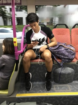 sg-twinkboy:  sg-twinkboi: sgstreetkorkors: Fan submission Dem legs😛 Is he scratching he’s balls? I can help😏   Hot jc boy 😍