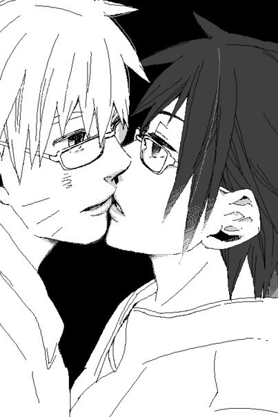 narumaru:  NaruSasu/ SasuNaruÂ â™¥ KISS POSITION DRAWINGS Pixiv ID:Â 22533656Member:Â æœ‰é‡Œ
