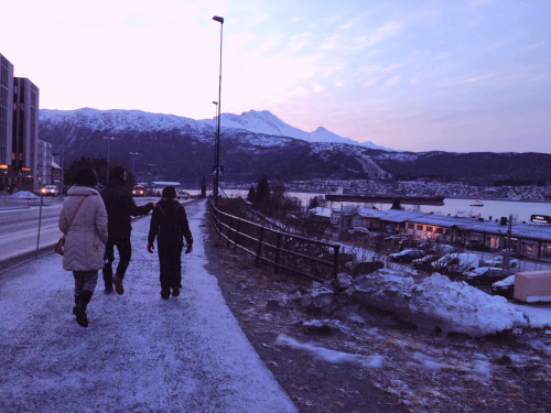 Narvik, Norway. December 2014.