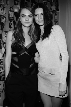 senyahearts:  Kendall Jenner & Cara Delevingne