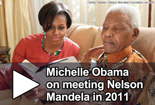 nbcnews:  Nelson Mandela dead at 95 Nelson Mandela, the revered South African anti-apartheid