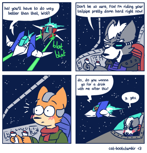 the continuing adventures of Fox McCloud having a crush on just about everyone