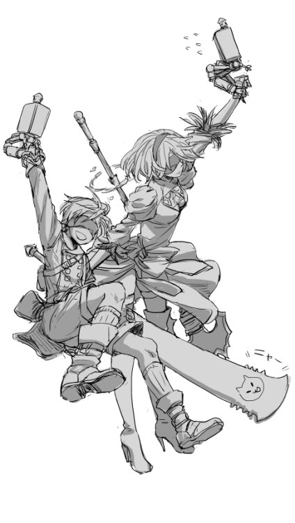 youneko:  この絵描いてから、ポッドつかまりって手の部分どうなってるのかな…？アームにつかまってるのかな？掴んでもらってるのかな？とポそっと洩らしたら、スクショ神がつかまり画像、
