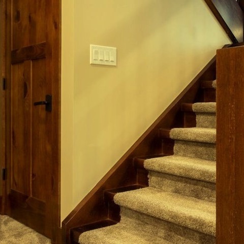 Lookout BasementInspiration For A Sizable Transitional Look-out Basement Renovation With A Carpeted Beige