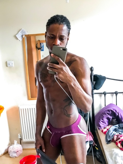 nejhe:  Jockstrap week was lit 👌🏾 IG @NejheRyutt SC @TheeKingRebel