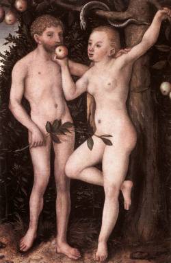 centuriespast:CRANACH, Lucas the ElderAdam