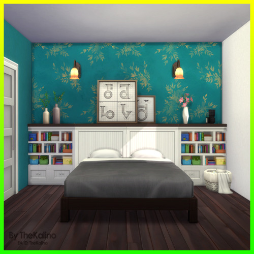  Turquoise Sleeping Room In the Gallery EA ID: TheKalino 